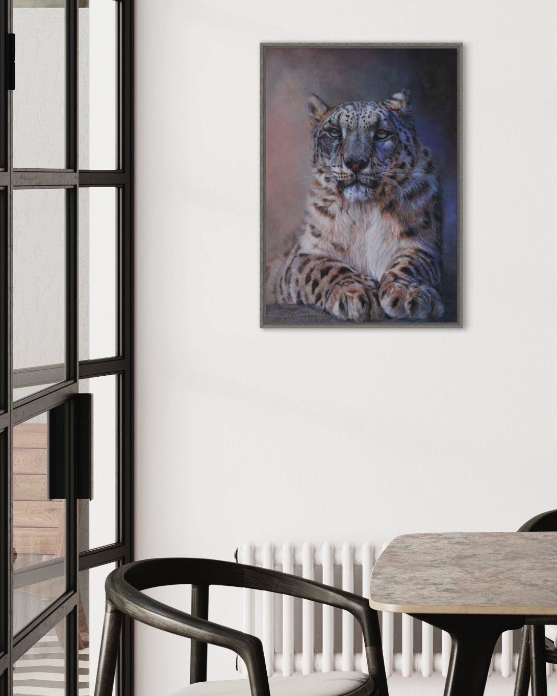 Snow Leopard Portrait
