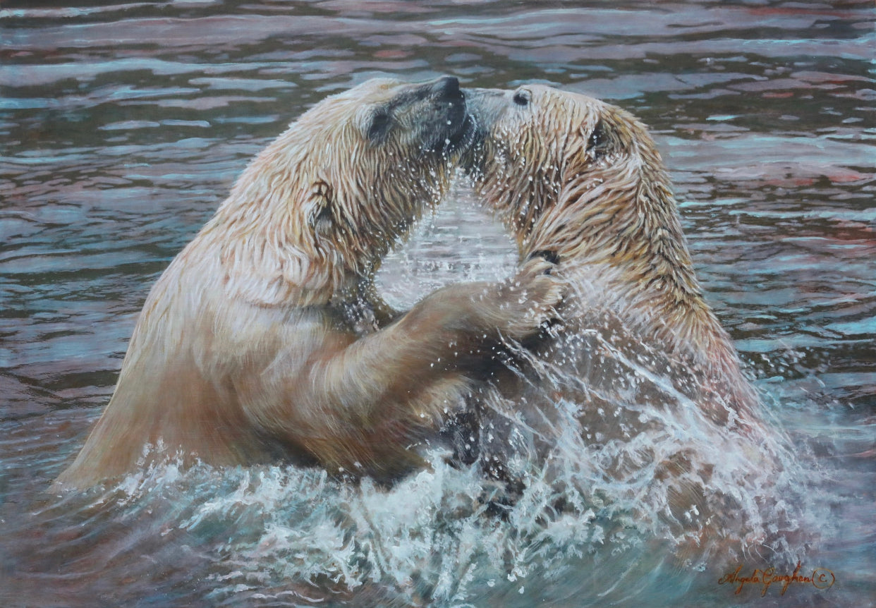 The Kiss by Angela Gaughan